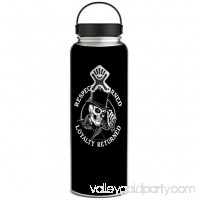 Skin Decal For Hydro Flask 40 Oz Wide Mouth / Respect Is Earned,Loyalty Returned   